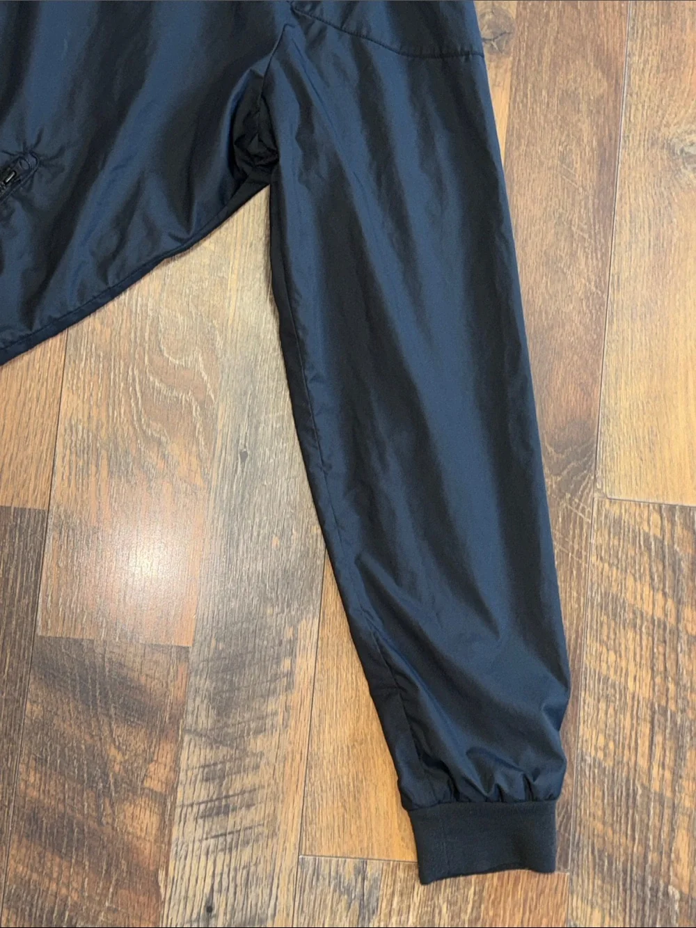 Nike Windrunner Hooded Full Zip Jacket Black Men’s Medium Lightweight
